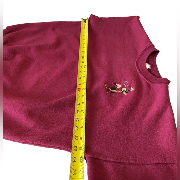 Jerico Embroidered Sweatshirt Size Medium - Picture 3 of 6